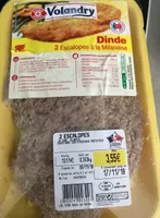 Escalopes de dinde a la milanaise