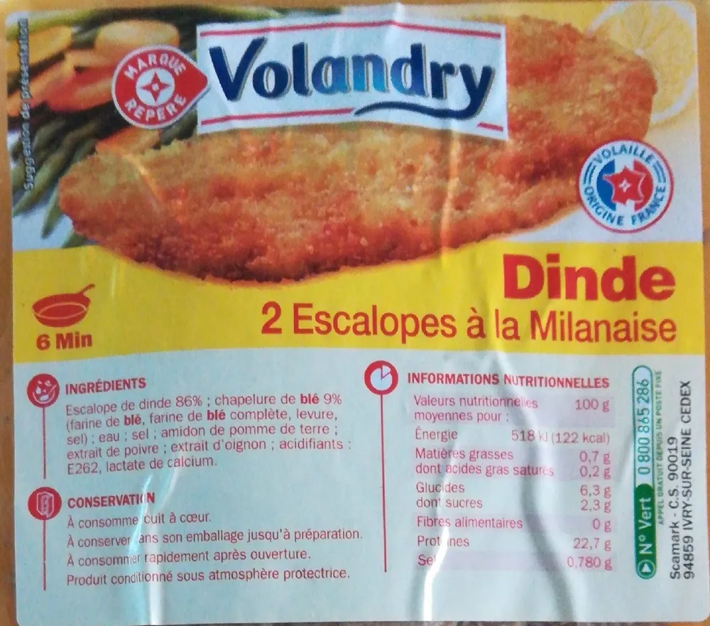 Escalopes à la Milanaise