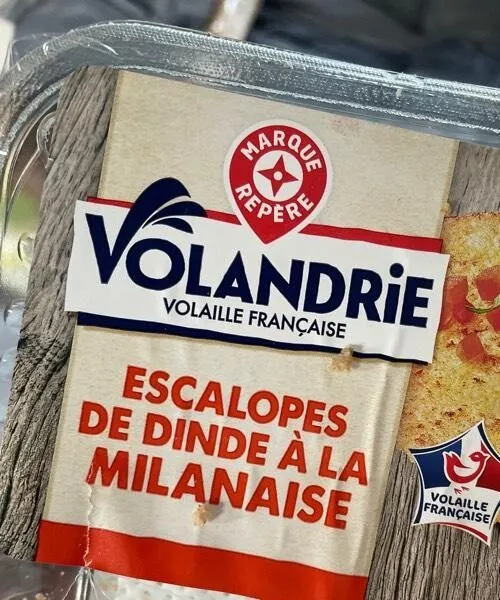 Escalope de dinde milanaise