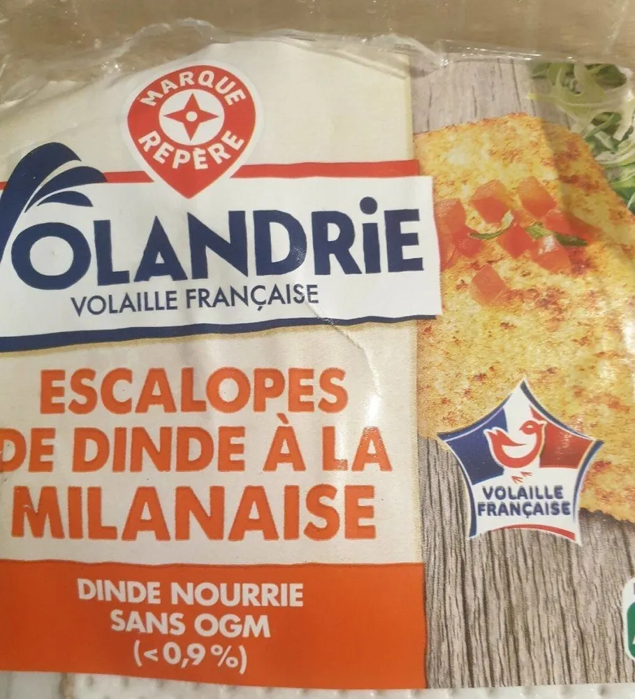 Escalopes de dinde à la milanaise