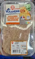 Escalopes dinde milanaise