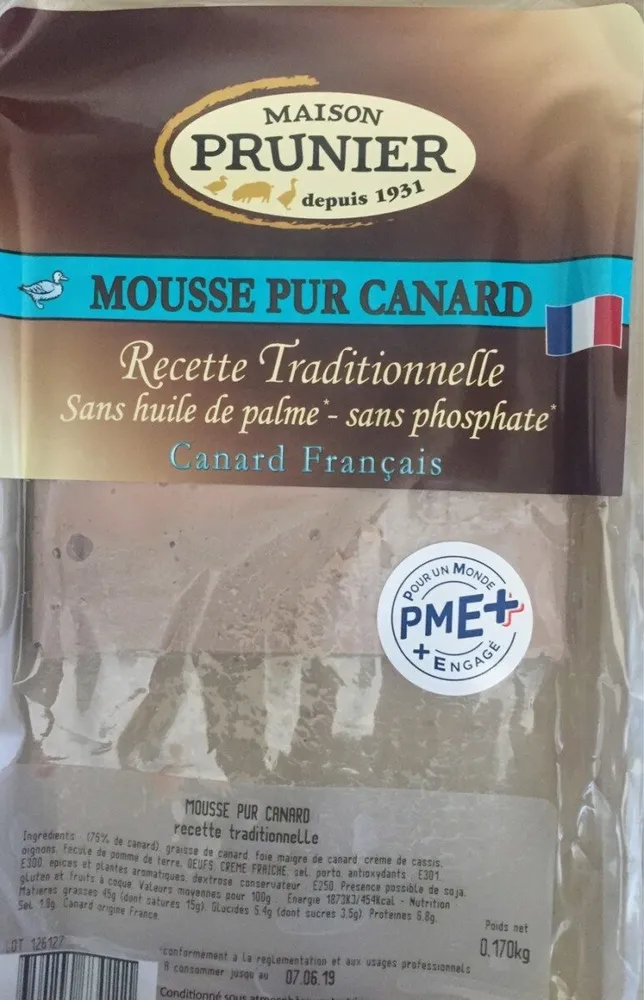 Mousse canard