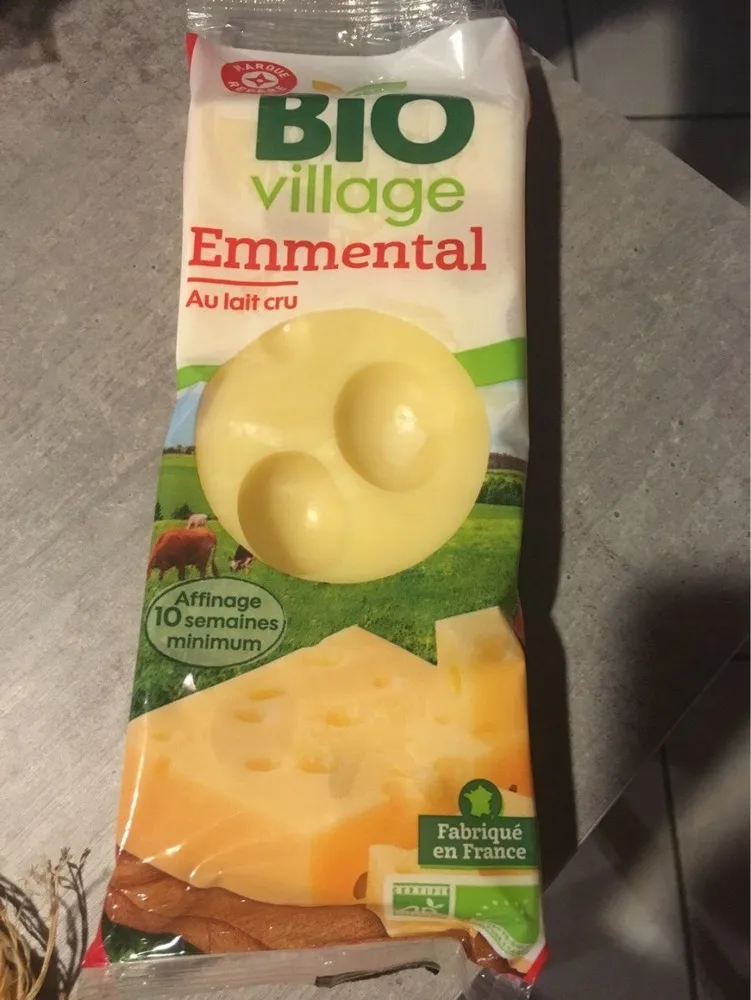 Emmental au lait cru Bio Village