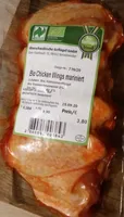 Chicken Wings, mariniert, bio