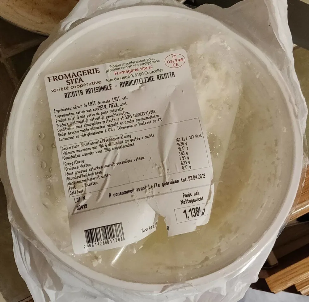 Ricotta artisanale