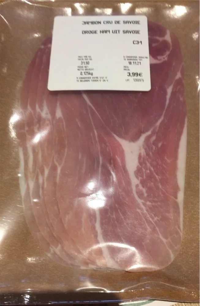 Jambon cru de savoie