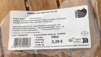 Jambon cuit supérieur AC