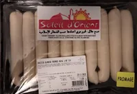 Saucisse blanche fromage halal