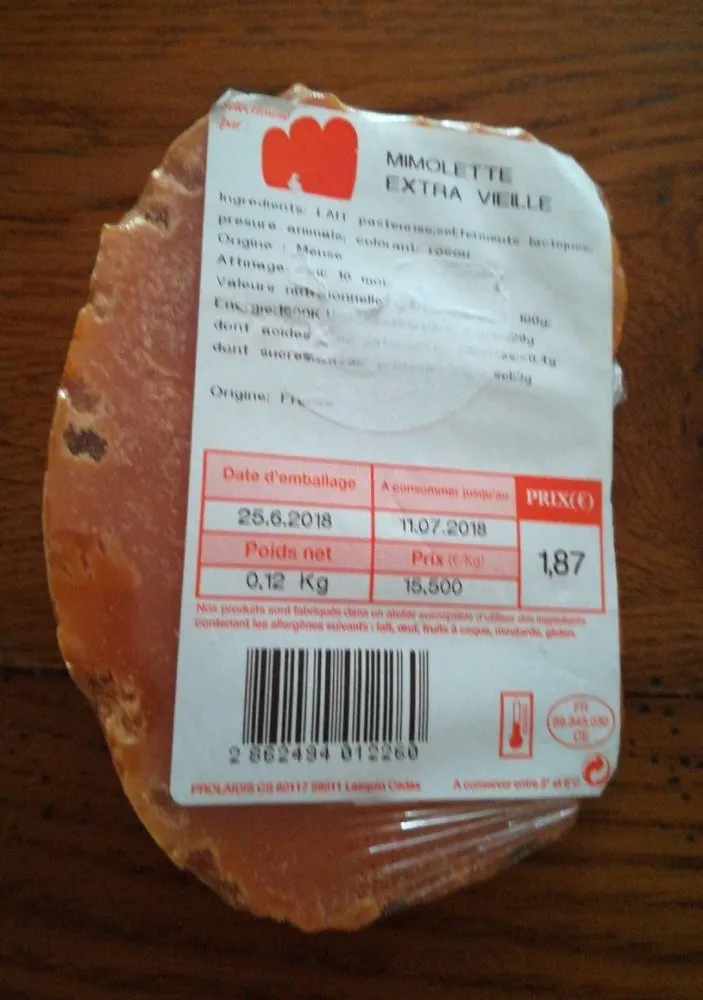 Mimolette extra vieille