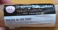 Saucisse de foie fumée