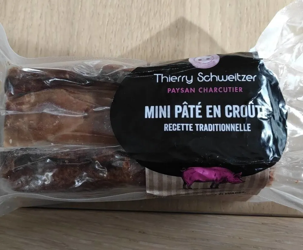 Mini Pâté en croûte recette traditionnelle