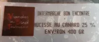 Saucisse au canard