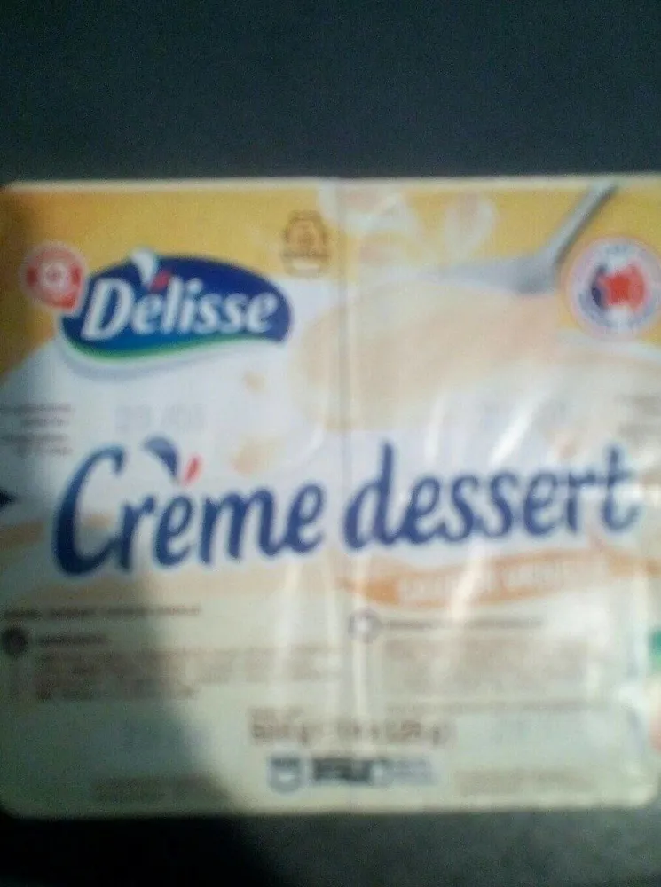 Crème dessert vanille