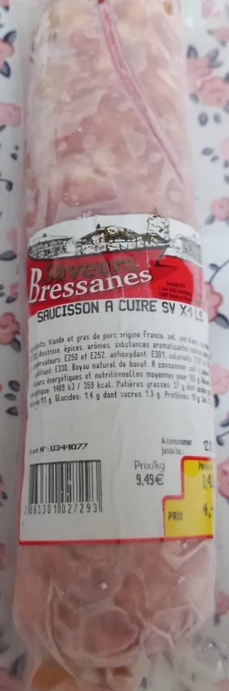 Saucisson à cuire