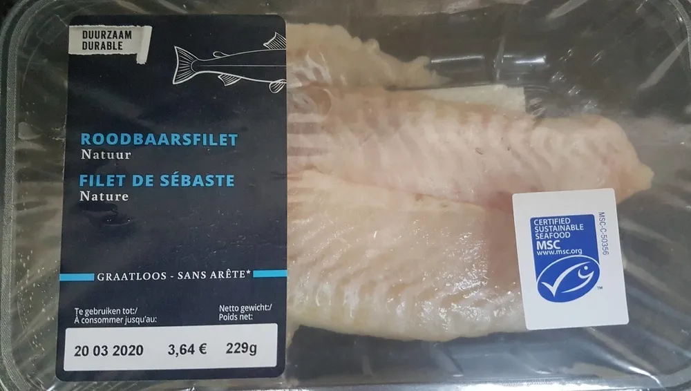 Roodbaarsfilet