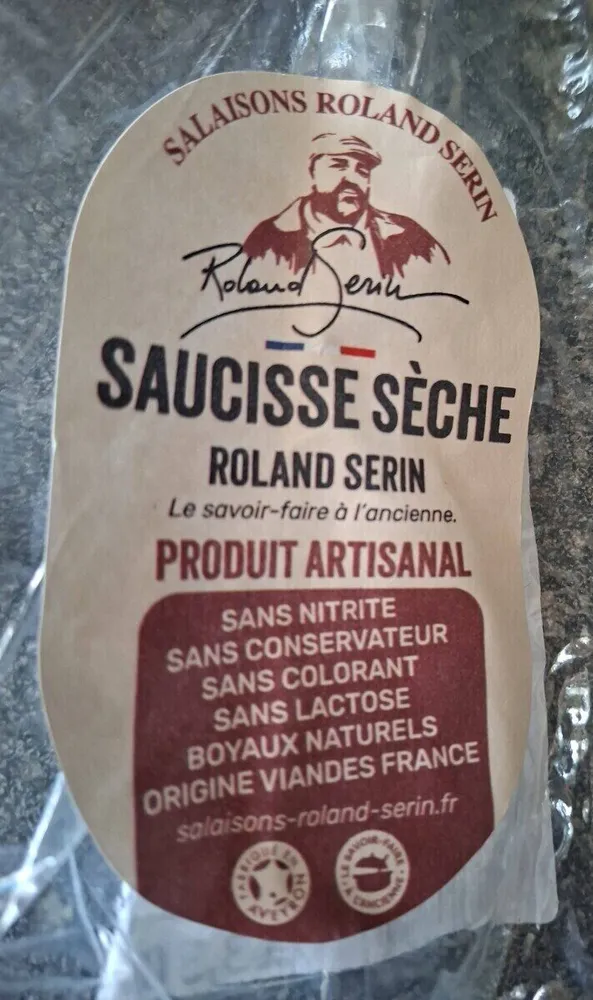 Saucisse  seche  Roland serin