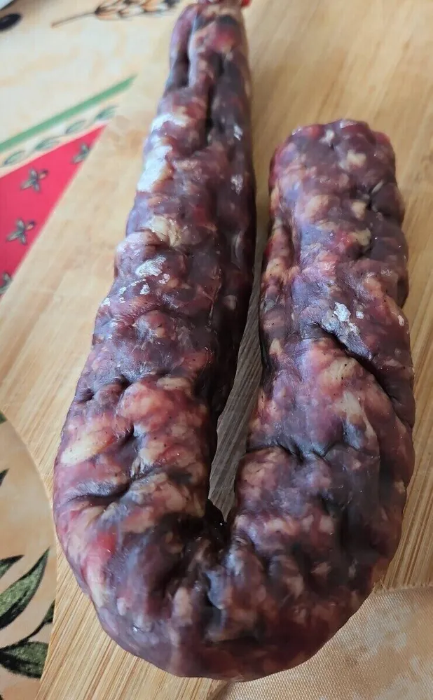 Saucisse sèche de foie