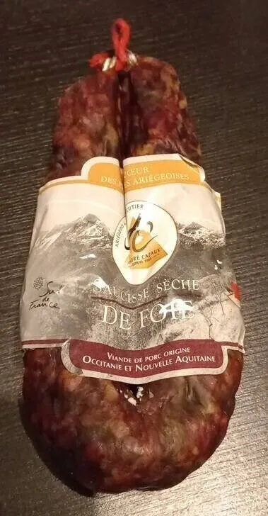 Saucisse sèche de foie