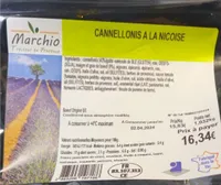 Cannellonis à la niçoise