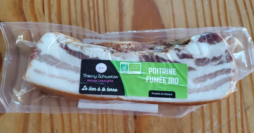 Poitrine fumée bio