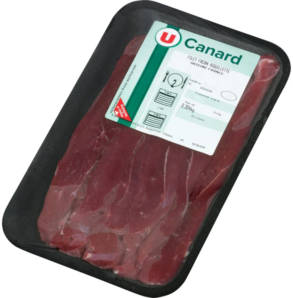Filet de canard façon aiguillette Bleu blanc coeur, France, 1 pièce