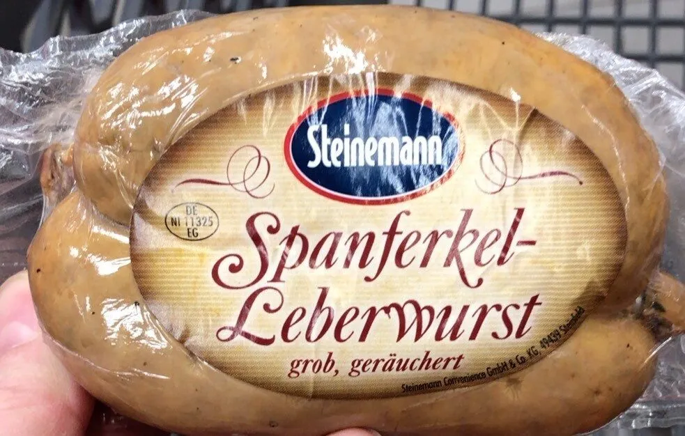 Spanferkelleberwurst
