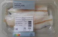 Filet de merlan sans peau