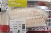Dos de cabillaud prêt à cuire