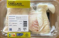 Dos de cabillaud sans arêtes/sans peau