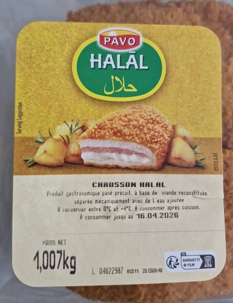 Chausson Halal