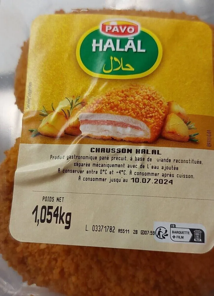 Chausson halal