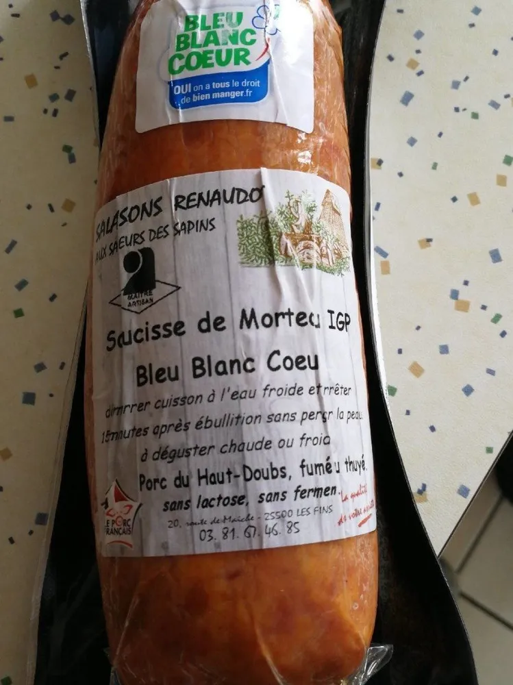 Saucisse de Morteau IGP/BBC
