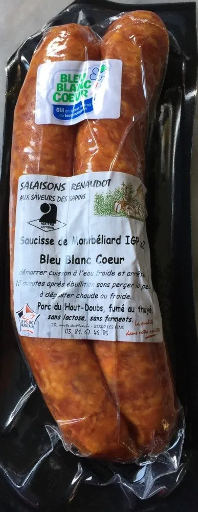 SAUCISSE DE MONTBELIARD