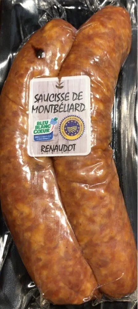 Saucisse de montbeliard
