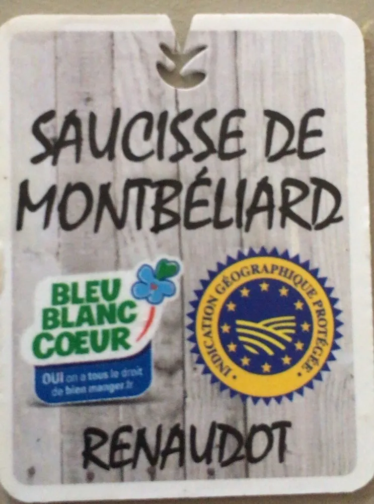 Saucisse de Montbeliard