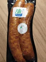 Saucisse fumée la finoise bleu blanc coeur
