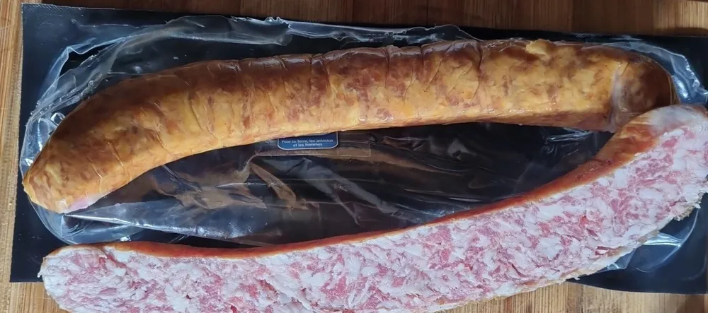 Saucisse fumée à la Finoise