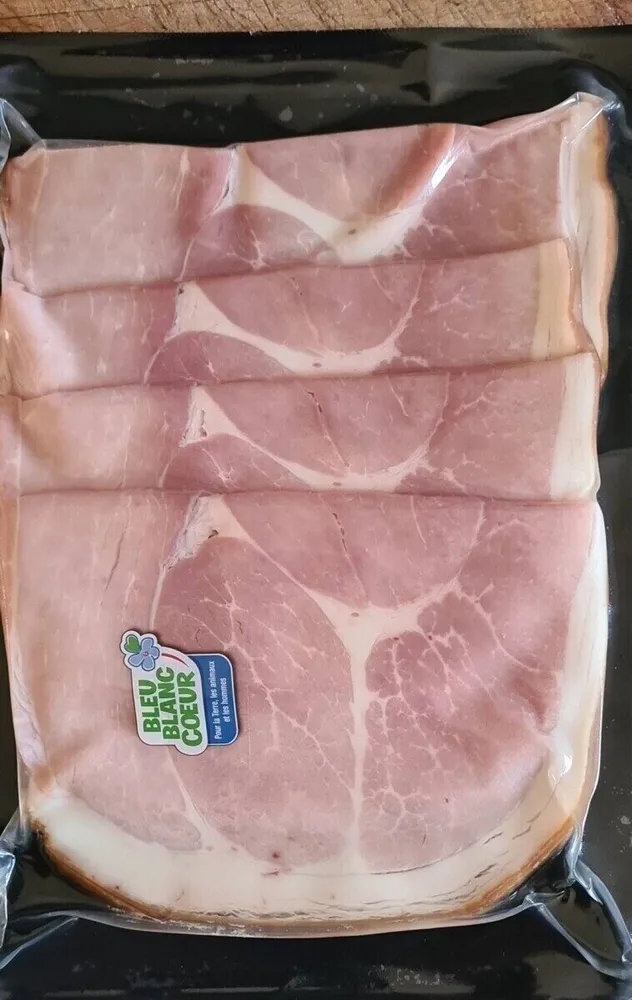 Tranches de jambon choix fumé cuit BBC