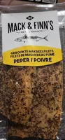 Filets de maquereau fumé poivre