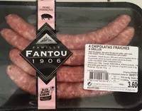 4 chipolatas fraiches