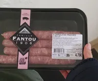 4 Chipolatas Fraîchés