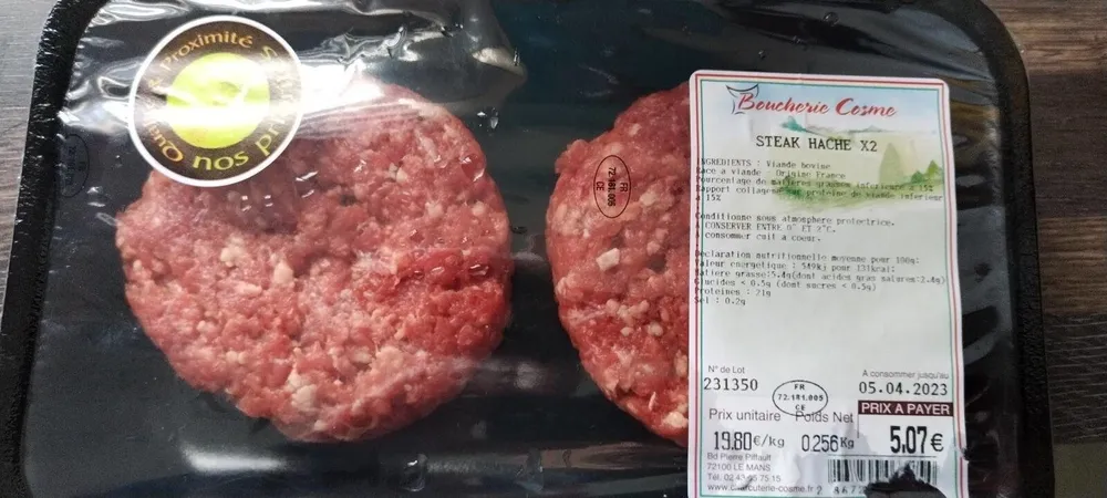 Steaks hachés