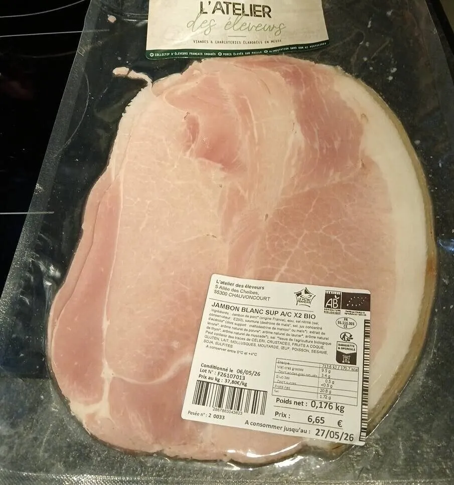 Jambon de qualité supérieure