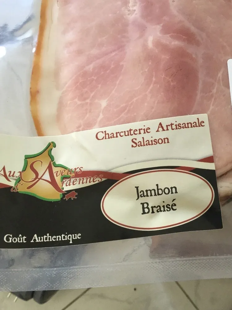 Jambon braisé