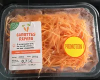 Carottes râpées