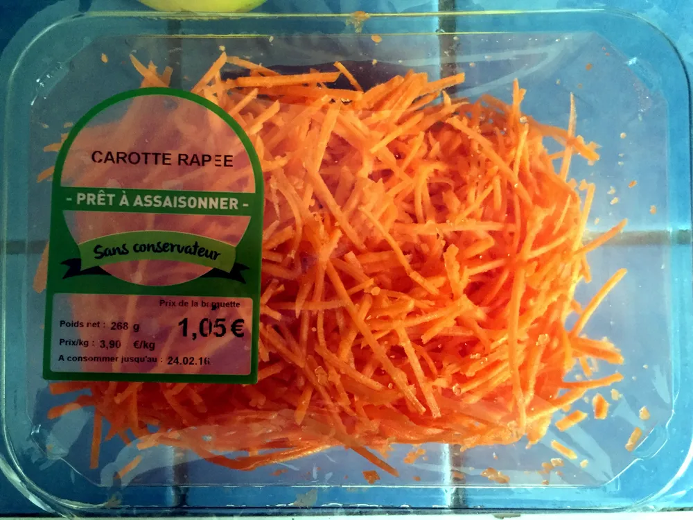 carottes rapées