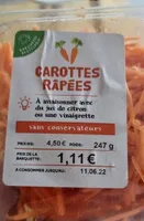 Carottes râpées