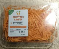 Carotte râpée nature