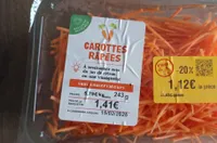 Carottes râpées