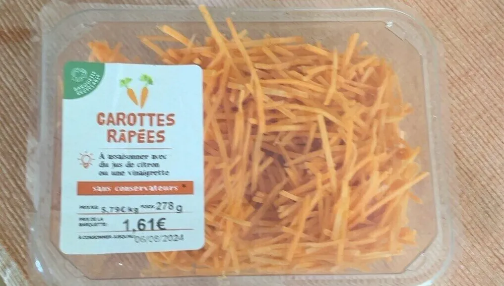 Carottes rapées